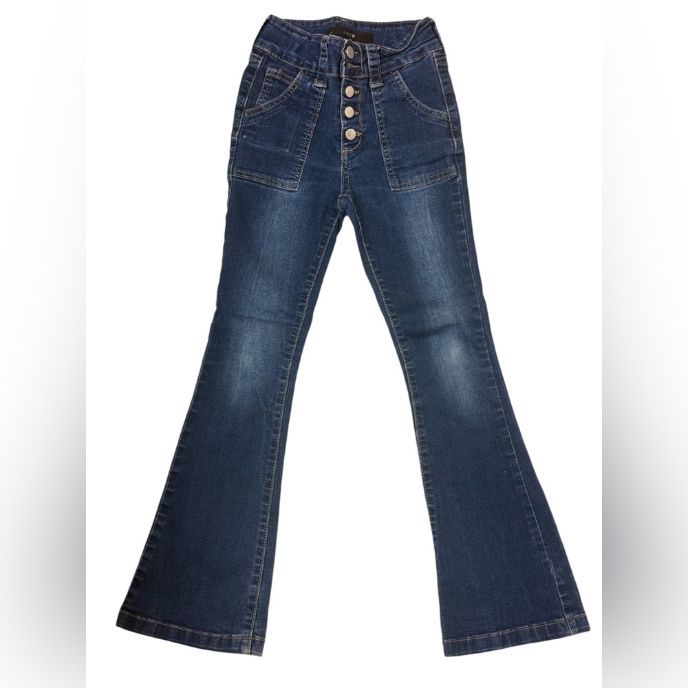 Joe's Jeans Dark Blue Flare Leg Denim Girls Size 10